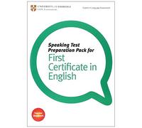 Speaking Test Preparation Pack for FCE Paperback with DVD (CAMBRIDGE)