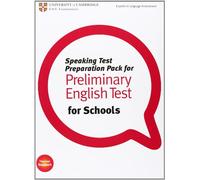 Speaking Test Preparation Pack for PET for Schools Paperback with DVD