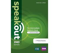 Speakout Pre-intermediate Students Book & Interactive Ebook With Myeng