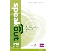 SPEAKOUT PRE-INTERMEDIATE 2ND EDITION WORKBOOK WITH KEY
