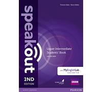 Speakout Upper Intermediate 2nd Edition Students' Book with DVD-ROM andMyEnglishLab Access Code Pack