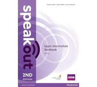 SPEAKOUT UPPER INTERMEDIATE 2ND EDITION WORKBOOK WITH KEY