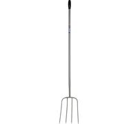 Spear & Jackson 1636CU Horca para Estiércol de Mango Tubular Largo