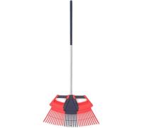 Spear & Jackson 3IN1RAKE Rastrillo de hojas de 3 en 1 de plástico