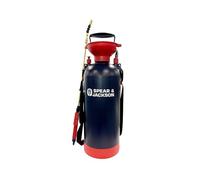 Spear & Jackson 8LPUMP Pulverizador a Presión de 8 litros con Bomba Manual - Pulverizador Multiusos de Gran Capacidad para Jardín y Uso Exterior con Lanza Telescópica de Latón