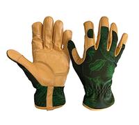 Spear & Jackson HPMGLOVESKEW Guantes estampados de alto rendimiento de la colección Kew Gardens (tamaño mediano)