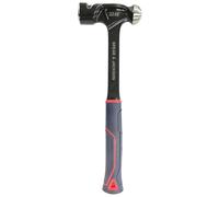 Spear & Jackson SJ-BSS32 Martillo de bola de 32 oz (900 g), acero al carbono forjado de alta resistencia, martillo de ingeniería para conformado y remachado, empuñadura ergonómica de tacto suave