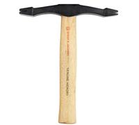 Spear & Jackson SJ-SDH22 Martillo Escafilador de Doble Boca 22 oz, Cabeza de Acero al Carbono Endurecido, Mango de Nogal Americano, Extremos Ranurados para Ladrillo, Piedra y Eliminación de Mortero
