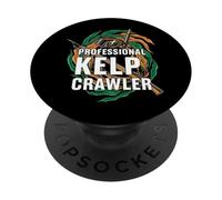 Spearfishing Professional Kelp Crawler Diver Spearo PopSockets PopGrip Adhesivo