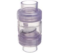 Spears s1720 C20 PVC transparente unión utilidad Swing válvula de retención para piscinas