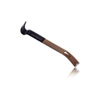 Spec Ops Tools - Palanca plana de 15 pulgadas, cabeza basculante curvada, extractor de clavos de lágrima, acero de alto carbono