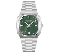 SPECHT&SOHNE Relojes para hombre, 38 mm, reloj mecánico automático, elegante, de acero inoxidable, cristal de zafiro, resistente al agua, Verde