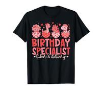 Special Birthday Labor Nurse Life Heartbeat Squad Camiseta