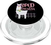 Special Education Teacher Llama SPED Espanol Maestra PopSockets PopGrip para MagSafe