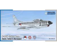 Special Hobby 100-SH48123 - 1:48 F-86K Sabre Dog 'Holandés, Italiano Y Noruego
