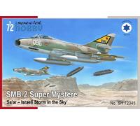 Special Hobby 100-SH72345 - 1:72 SMB-2 Super Mystère 'Sa'ar - Tormenta Israelí