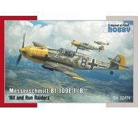 Special Hobby 100-SH72474 - 1:72 Messerschmitt Bf 109E-1/B ' Hit Y Run Raiders'