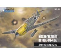Special Hobby 100-SH72496-1/72 - Messerschmitt Bf 109E-4/7 'Staffelkapitäne'