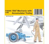 Special Hobby 129-F48405 - 1:48 Raf Mecánico Con Acumulador Trolley - Nuevo