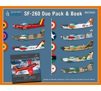 SPECIAL HOBBY 72451 MAQUETA SIAI-MARCHETTI SF-260 DUO PACK & BOOK 1/72