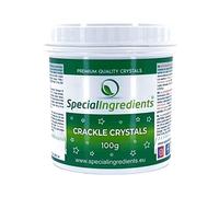 Special Ingredients Crackle Crystals - Ducha de 100 g de calidad premium, adecuada para vegetarianos, no genéticamente modificada, sin gluten, no irradiada, reciclable con retención..