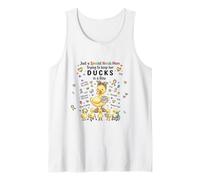 Special Needs Mom Autism Caregivers Cute Mama Duck Camiseta sin Mangas
