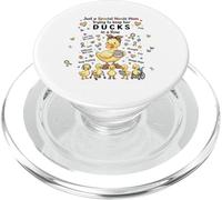Special Needs Mom Autism Caregivers Cute Mama Duck PopSockets PopGrip para MagSafe