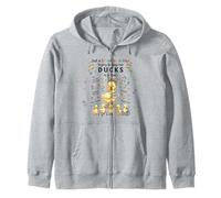 Special Needs Mom Autism Caregivers Cute Mama Duck Sudadera con Capucha