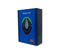 SPECIAL PIE Objetivo de entrenamiento láser, retroalimentación de sonido y luz realista, contador de golpes, entrenamiento de tiro láser para ejercicios domésticos (J10P)