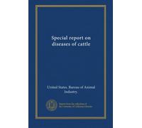 Special report on diseases of cattle