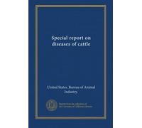 Special report on diseases of cattle