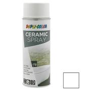Duplicolor 467257 Spray de Esmalte/Martillazo, Resistente Al Calor, Color Blanco, 400 ml