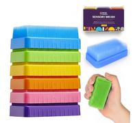 Special Supplies Cepillo sensorial para terapia terapéutica para cepillado ocupacional y sensorial, herramientas estimulantes y calmantes para niños y adultos, cerdas suaves y flexibles, sin látex