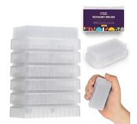 Special Supplies Cepillo sensorial para terapia terapéutica para cepillado ocupacional y sensorial, paquete de 6, herramientas estimulantes y calmantes para niños y adultos, cerdas suaves y flexibles,