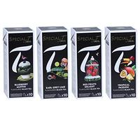 Special.T - mezcla de frutas de té negro (4 tipos de 10 cápsulas)