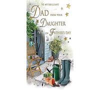 Special Thoughts Tarjeta del día del padre - To My Brilliant Dad From Your Daughter