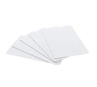 Specialist ID Tarjetas para identificación en blanco de PVC, aptas para impresoras de credenciales, plástico blanco de calidad gráfica CR80 30 mm (CR8030)