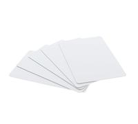 Specialist ID Tarjetas para identificación en blanco de PVC, aptas para impresoras de credenciales, plástico blanco de calidad gráfica CR80 30 mm (CR8030)