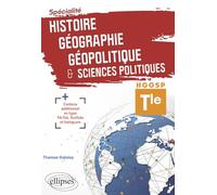 Spécialité Histoire, Géographie, Géopolitique, Sciences politiques. Terminale.