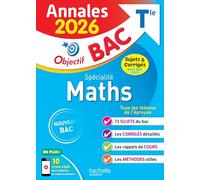 Spécialité Maths Tle: Sujets & corrigés