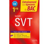 Spécialité Svt - Première (ebook)
