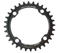 Spécialités TA 104pcd One MTB Narrow/Wide Chainring, Black 38t