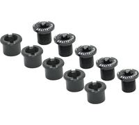 Spécialités TA Aluminium Double Chainring Bolts, Pack of 5, Black