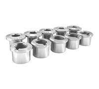 Spécialités TA Aluminium Double Chainring Bolts, Pack of 5, Silver