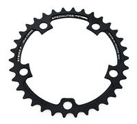 Spécialités TA Nerius Campagnolo - Plato Compacto (110 Unidades, 11 velocidades, Interior 34 t, Color Negro