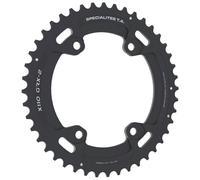 Spécialités TA X80 GRX-2 Gravel 10/11/12 Speed Chainring, Black, Outer, 46t