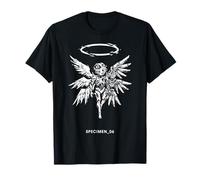 Specimen 06 Cyborg Angel Robotic Winged Glitch Camiseta