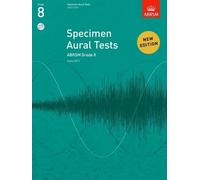 Specimen Aural Tests, Grade 8 with 2 CDs: new edition from 2011 (Specimen Aural Tests (ABRSM)) by ABRSM(2010-07-08)