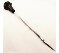 Speck Aguja Acero Inoxidable 200 mm mango de plástico aguja para mechar metal cerdo carne Exámenes Speck