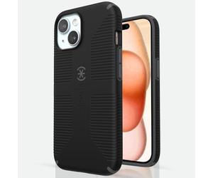 Speck CandyShell Grip - Funda para iPhone 15, iPhone 14 y iPhone 13, diseñada para MagSafe, Agarre de protección contra caídas, Resistente a arañazos, Suave al Tacto, Funda de teléfono de 6.1